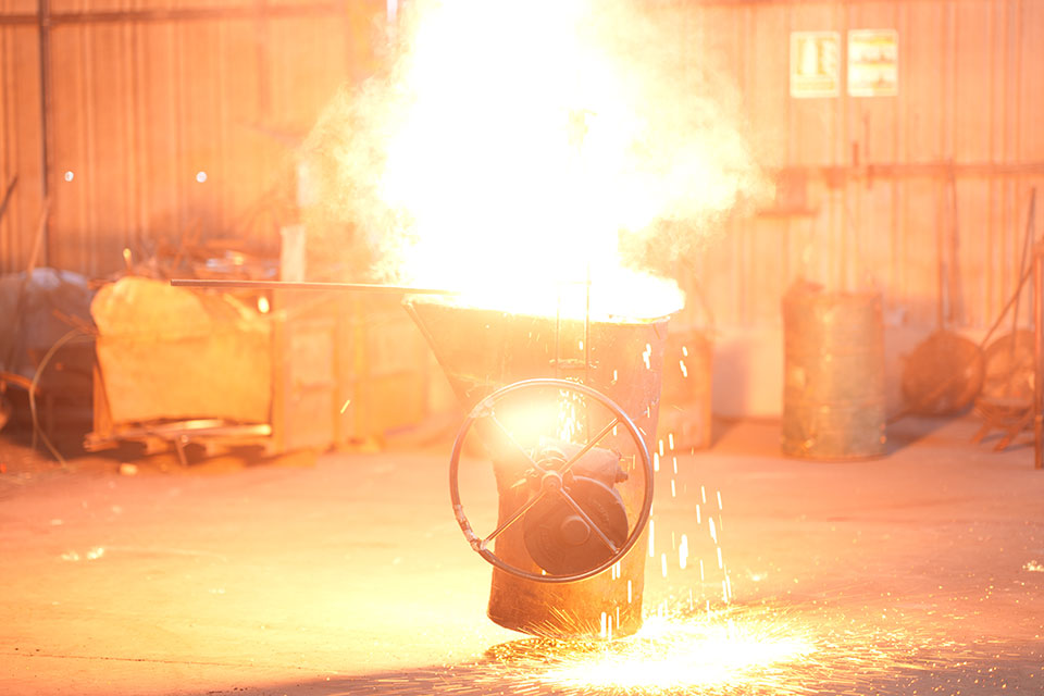 کوره ذوب ریخته گران جهان اسپوتا