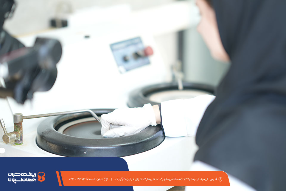 کنترل کیفی ریخته گران جهان اسپوتا